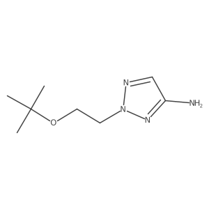 2-[2-(tert-butoxy)ethyl]-2H-1,2,3-triazol-4-amine Structure