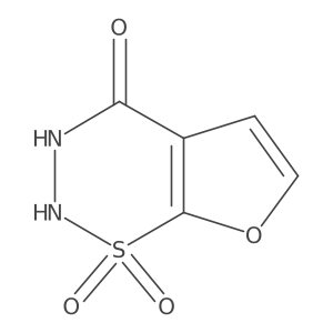 2H,3H,4H-1lambda6-furo[3,2-e][1,2,3]thiadiazine-1,1,4-trione Structure