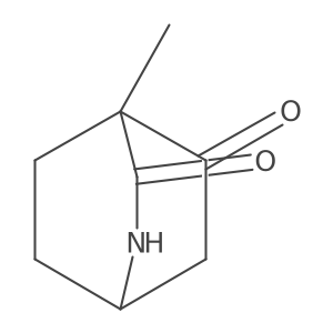 4-Methyl-2-azabicyclo[2.2.2]octane-3,5-dione结构式