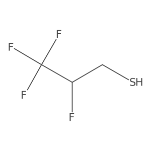 2,3,3,3-Tetrafluoropropane-1-thiol Structure