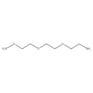 Aminooxy-PEG2-Amine HCl salt Structure