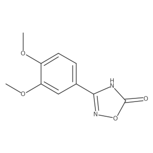 3-(3,4-Dimethoxyphenyl)-1,2,4-oxadiazol-5-ol Structure