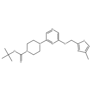 1,1-Dimethylethyl 4-[6-[(ethylamino)carbonyl]-2-fluoro-3-pyridinyl]-1-piperazinecarboxylate Structure