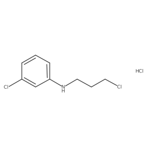 3-Chloro-n-(3-chloropropyl)aniline hydrochloride Structure