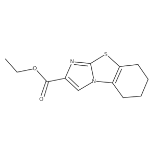 Ethyl 5,6,7,8-tetrahydroimidazo[2,1-b][1,3]benzothiazole-2-carboxylate结构式