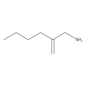 2-Methylene-hexyl-amine结构式