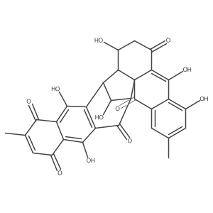 Deoxyrubroskyrin Structure