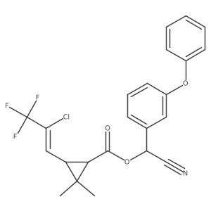 (1R)-trans-Lambda-Cyhalothrin Structure