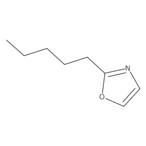 2-Pentyloxazole结构式