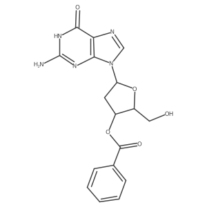 Guanosine, 2a(2)-deoxy-, 3a(2)-benzoate Structure