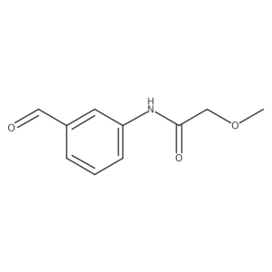 3-(Methoxyacetylamino)benzaldehyde Structure