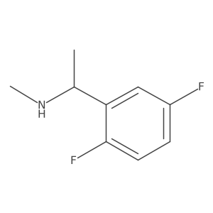 [1-(2,5-Difluorophenyl)ethyl](methyl)amine Structure