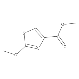 Methyl 2-methoxy-4-thiazolecarboxylate结构式