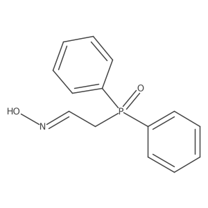 2-(Diphenylphosphinyl)acetaldehyde oxime Structure