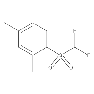 1-Difluoromethanesulfonyl-2,4-dimethylbenzene结构式