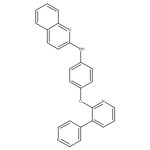 N-[4-([3,4'-Bipyridin]-2-yloxy)phenyl]-2-quinolinamine结构式