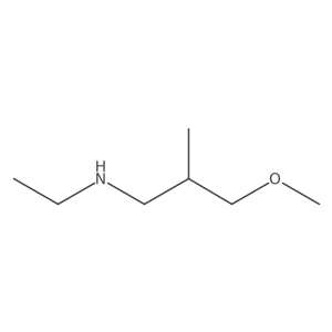 Ethyl(3-methoxy-2-methylpropyl)amine结构式