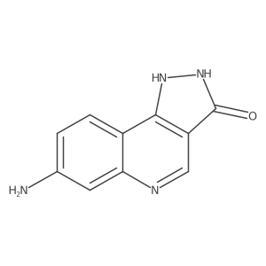 7-Amino-1,2-dihydropyrazolo[4,3-c]quinolin-3-one Structure