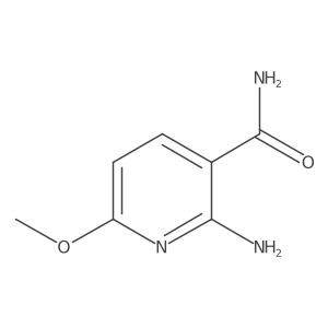 2-Amino-6-methoxynicotinamide Structure