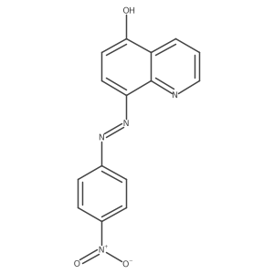 5,8-Quinolinedione, 8-[2-(4-nitrophenyl)hydrazone], (8E)- Structure