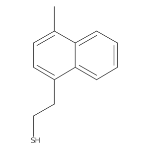 2-(4-Methylnaphthalen-1-yl)ethane-1-thiol Structure