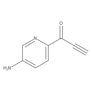 1-(5-Aminopyridin-2-yl)prop-2-yn-1-one结构式