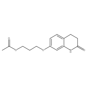 3-((2-Oxo-1,2,3,4-tetrahydroquinolin-7-yl)oxy)propyl Acetate结构式