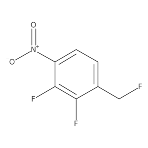 1,2-Difluoro-3-fluoromethyl-6-nitrobenzene结构式