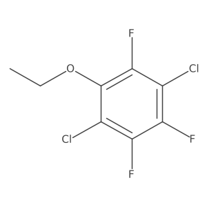 1,4-Dichloro-2-ethoxy-3,5,6-trifluorobenzene结构式