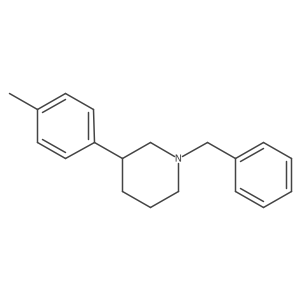 1-Benzyl-3-(p-tolyl)piperidine Structure
