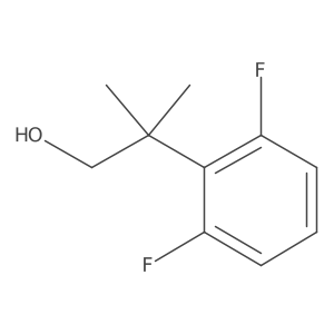 2-(2,6-Difluorophenyl)-2-methylpropan-1-ol Structure
