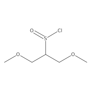 2-(Chlorosulfinyl)-1,3-dimethoxypropane Structure