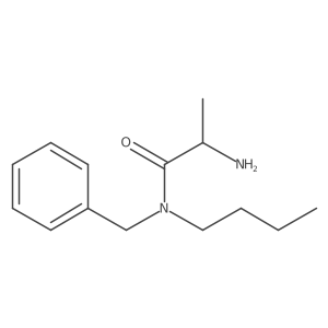 2-amino-N-benzyl-N-butylpropanamide结构式