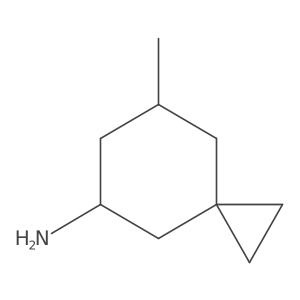 7-Methylspiro[2.5]octan-5-amine Structure