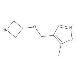 4-[(Azetidin-3-yloxy)methyl]-5-methyl-1,2-oxazole Structure
