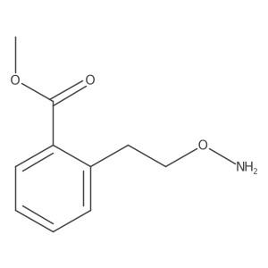 Methyl 2-[2-(aminooxy)ethyl]benzoate结构式
