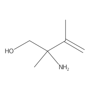 2-Amino-2,3-dimethylbut-3-en-1-ol Structure