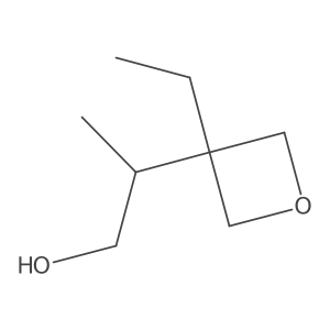 (2R)-2-(3-Ethyloxetan-3-yl)propan-1-ol结构式