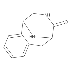 (1R,9S)-11,13-diazatricyclo[7.3.1.0(2)]trideca-2(7),3,5-trien-10-one Structure