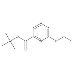Tert-butyl 2-ethoxypyrimidine-4-carboxylate结构式