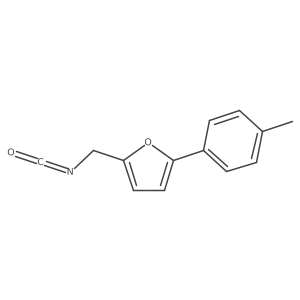 2-(Isocyanatomethyl)-5-(4-methylphenyl)furan Structure