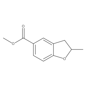 Methyl (R)-2-methyl-2,3-dihydrobenzofuran-5-carboxylate Structure