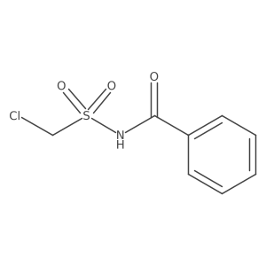 N-[(Chloromethyl)sulfonyl]benzamide Structure