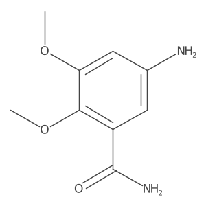 5-Amino-2,3-dimethoxybenzamide结构式
