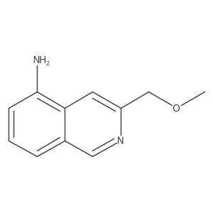5-Amino-3-methoxymethylisoquinoline结构式