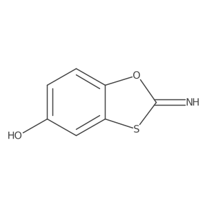 2-imino-2H-1,3-benzoxathiol-5-ol结构式