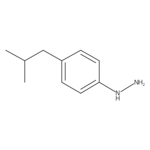 [4-(2-Methylpropyl)phenyl]hydrazine结构式