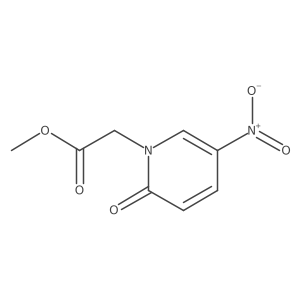 Methyl 2-(5-nitro-2-oxopyridin-1(2H)-yl)acetate结构式