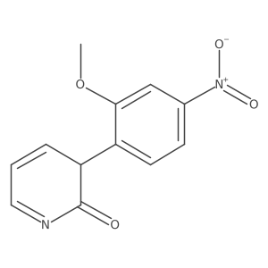 3-(2-methoxy-4-nitrophenyl)-3H-pyridin-2-one Structure