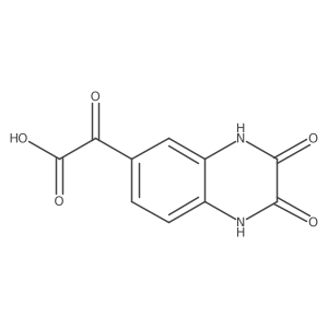 2-(2,3-Dioxo-1,2,3,4-tetrahydroquinoxalin-6-yl)-2-oxoacetic acid Structure
